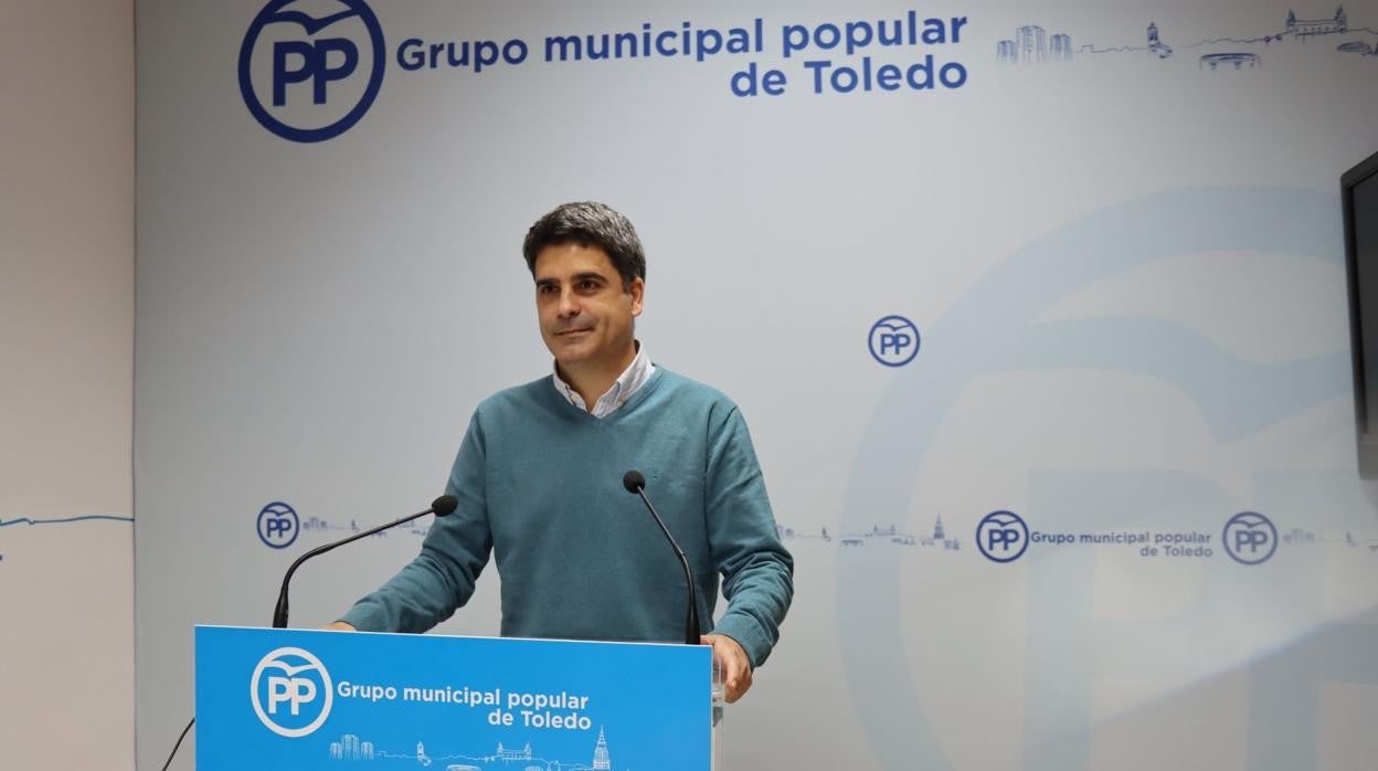 Juan José Alcalde, portavoz del PP en Toledo