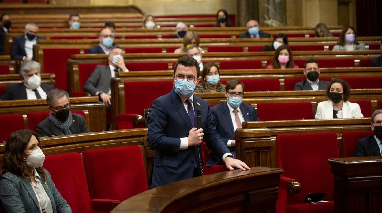 El Parlamento de Cataluña. en una imagen reciente