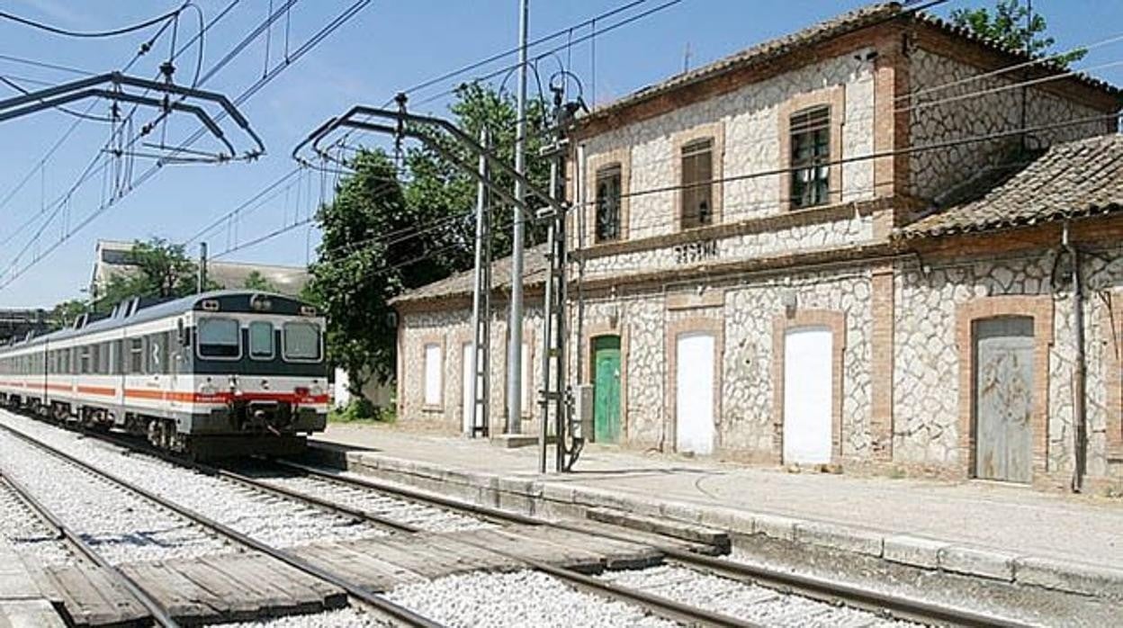 Estación de tren de la localidad de Seseña