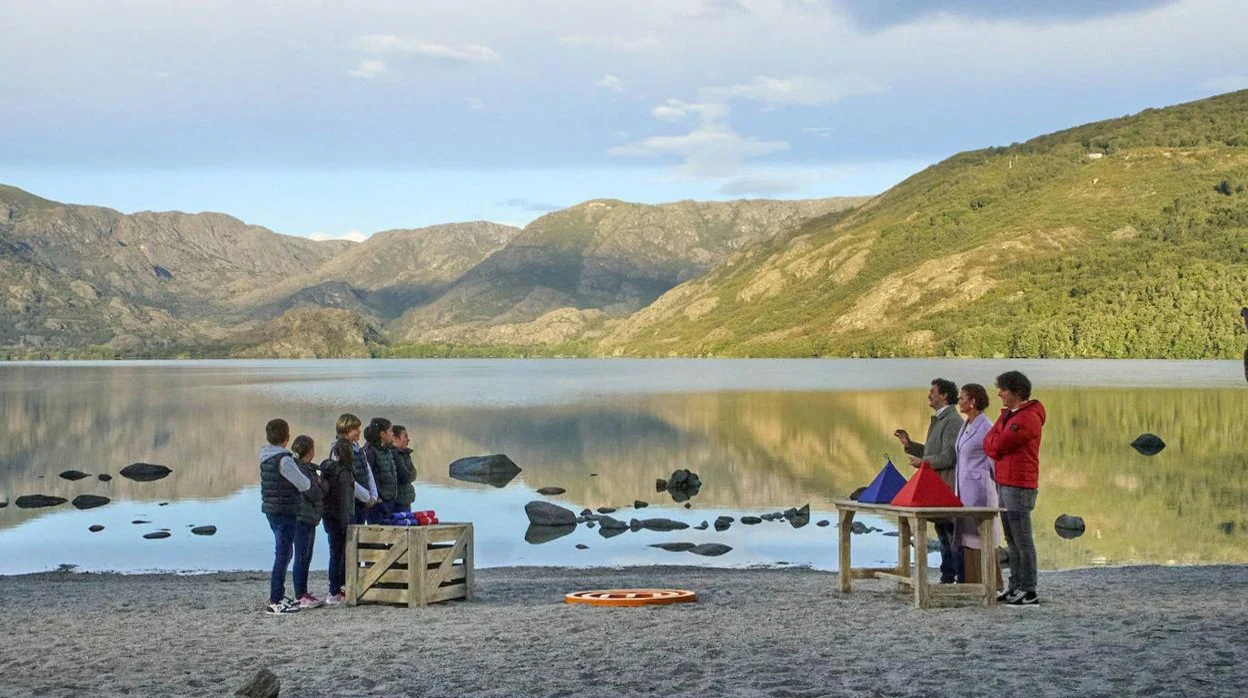 Grabación de la semifinal de Masterchef Junior en el Lago de Sanabria (Zamora)