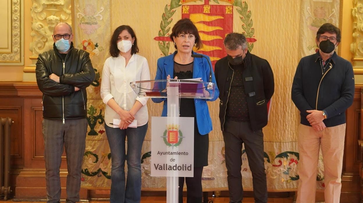 Presentación de la Cabalagata de Reyes en el Ayuntamiento de Valladolid