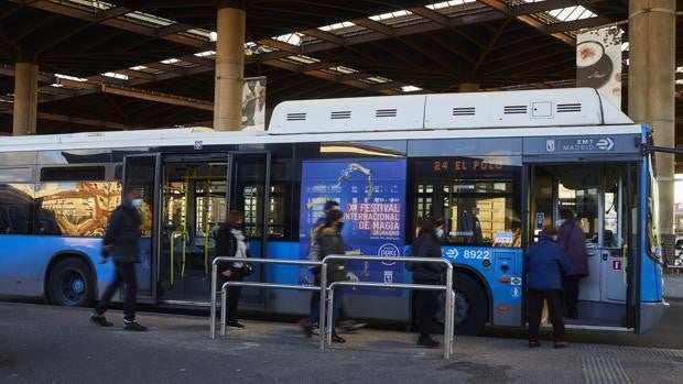 Todos los autobuses de la EMT serán gratis el 10 y 11 de enero