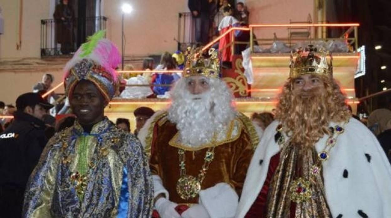 En la imagen de archivo, los Reyes Magos a su llegada a Ciudad Real