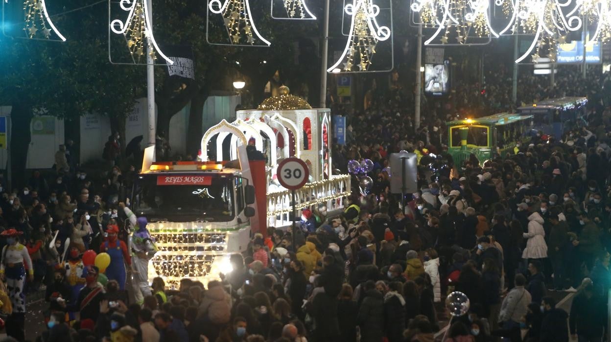 Masiva afluencia de público en el centro de La Coruña