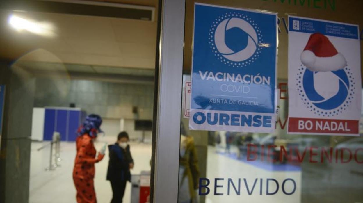 Vacunación infantil en Expourense