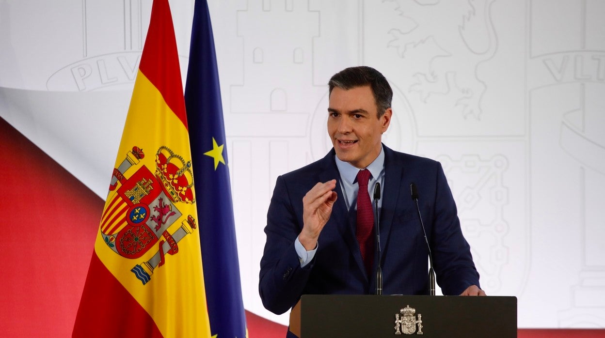 Comparecencia de Pedro Sánchez, presidente del Gobierno