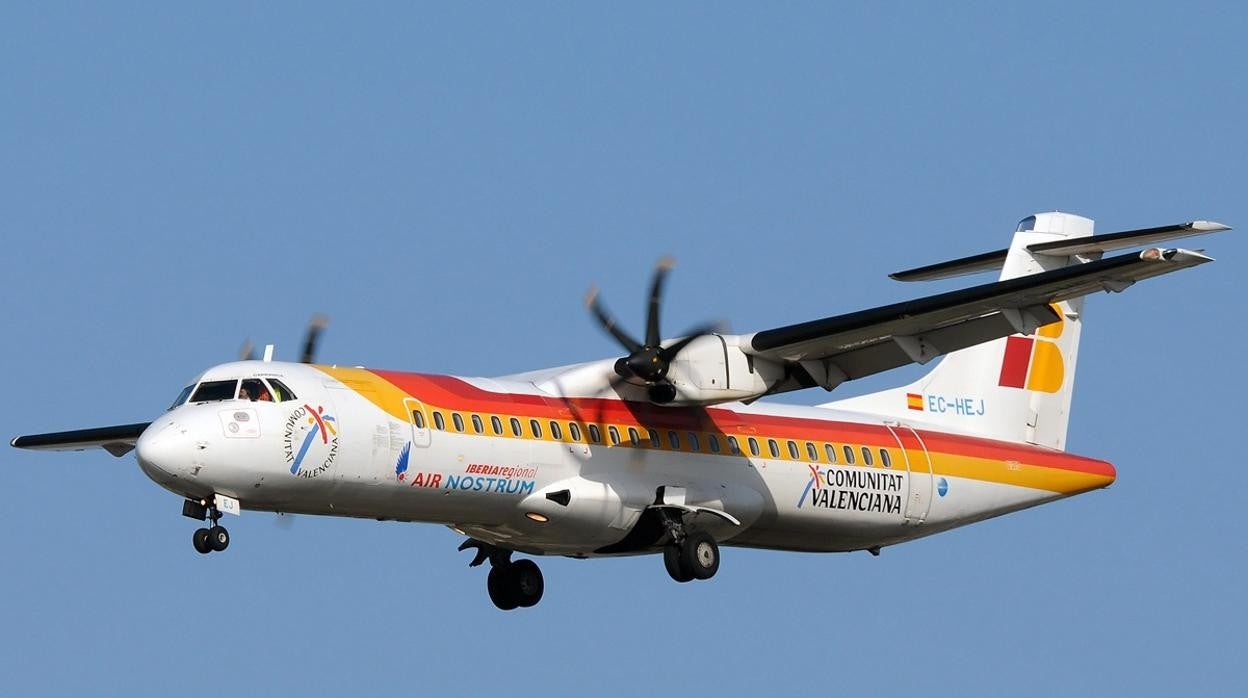 Imagen de archivo de un avión de la flota de Air Nostrum