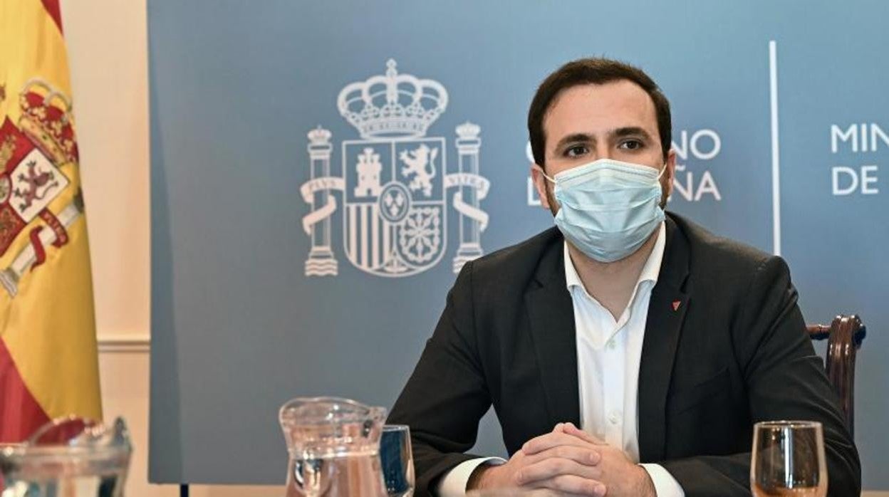 El ministro de Consumo, Alberto Garzón