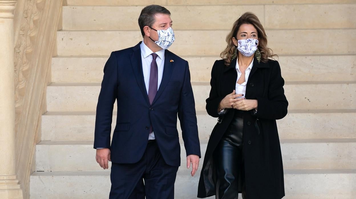 García-Pâge y Raquel Sánchez, en Toledo