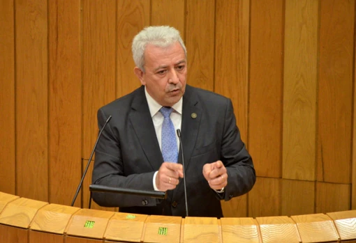 Luis Álvarez, en una imagen de archivo, en el Parlamento autonómico