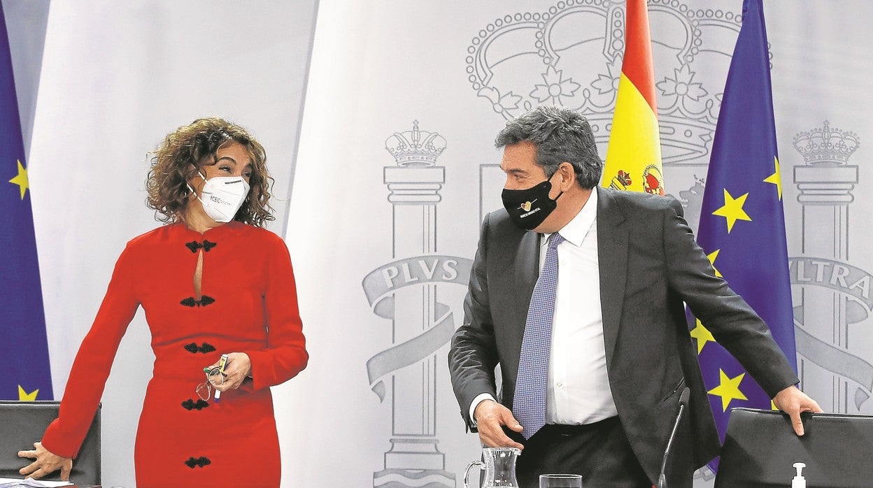 Montero y Escrivá, titulares de los dos ministerios más afectados