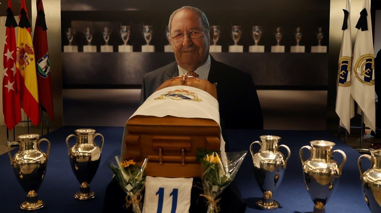 La leyenda madridista, Paco Gento, ganador de seis Copas de Europa