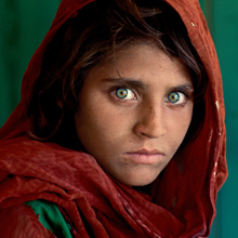 Famosa foto de McCurry.