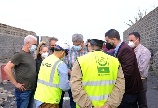 Reunión de los técnicos y responsables sobre el terreno