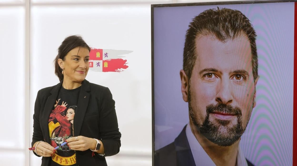 La secretaria de Organización del PSOE en Castilla y León, Ana Sánchez