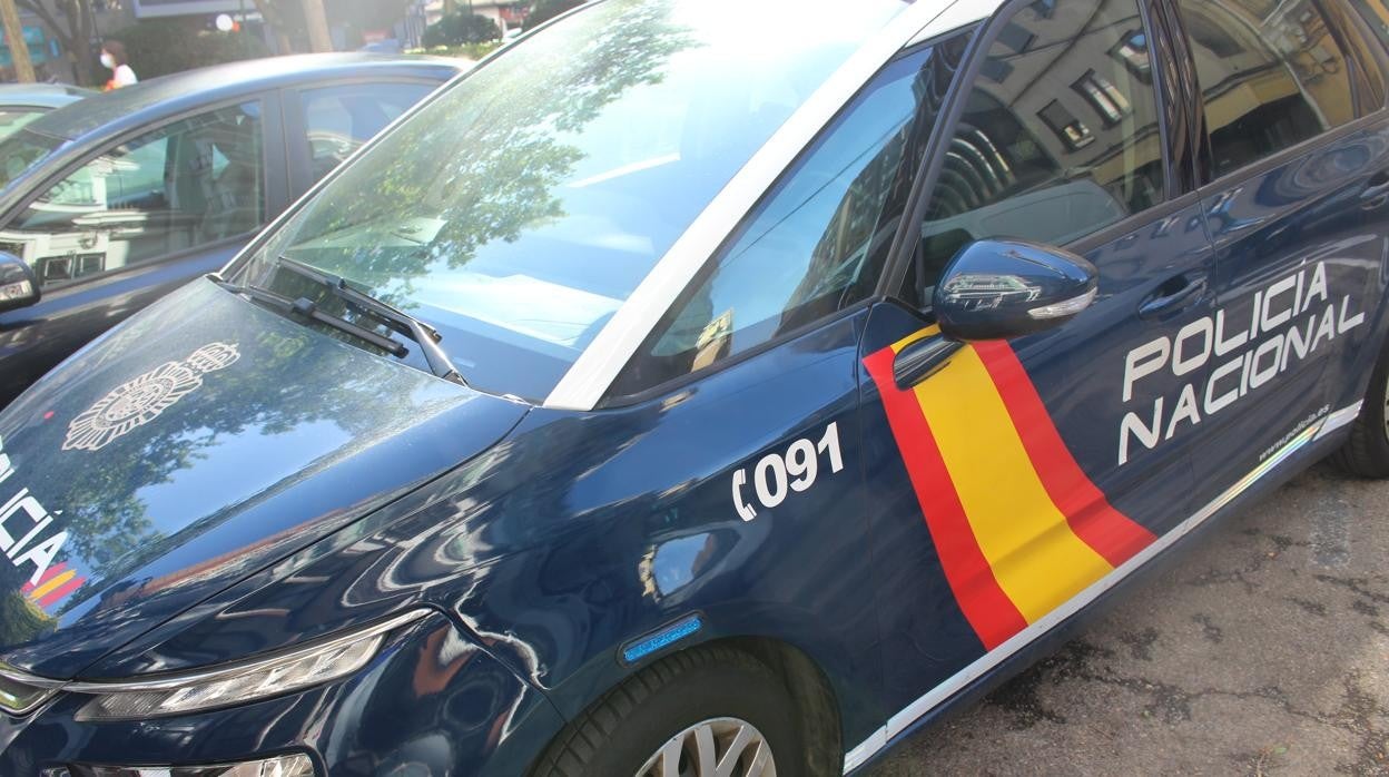 Coche patrulla de la Policía Nacional