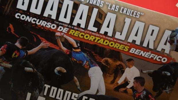 Concurso de recortadores en Guadalajara a beneficio de La Palma el domingo 6 de marzo