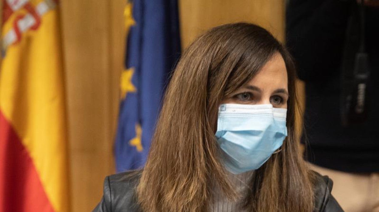 La ministra de Derechos Sociales y Agenda 2030, Ione Belarra, a la sazón secretaria general de Podemos