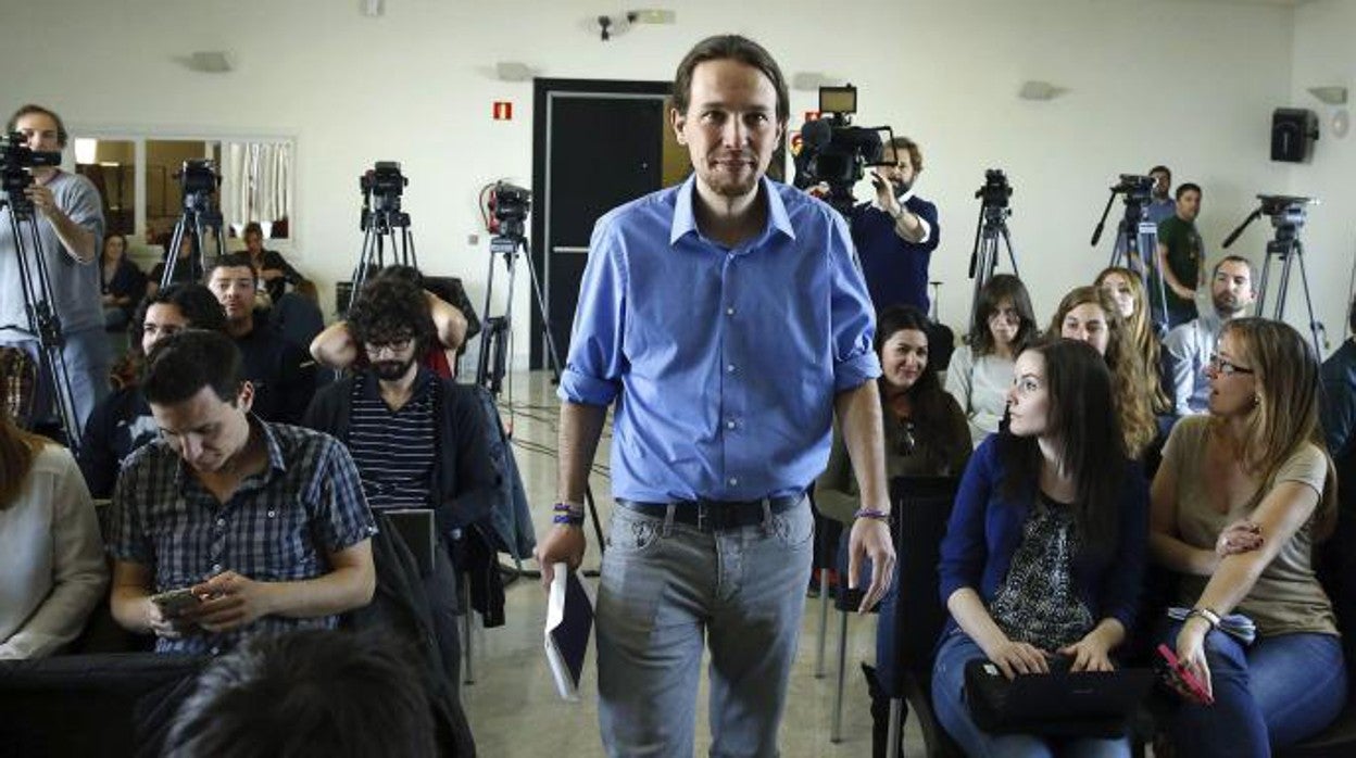 Pablo Iglesias en una imagen de 2015