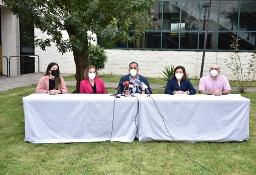 Rueda de prensa de presentación del proyecto ISvolcan