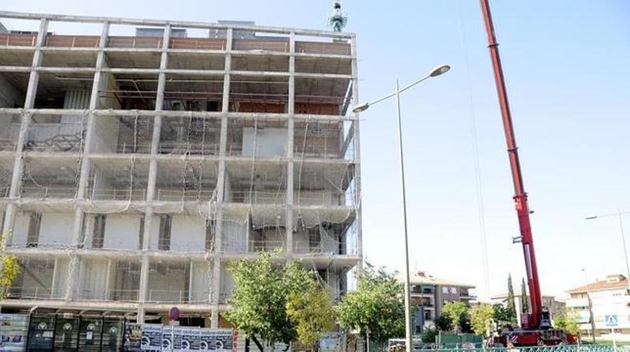 Obras en el edificio 'Quixote Crea'