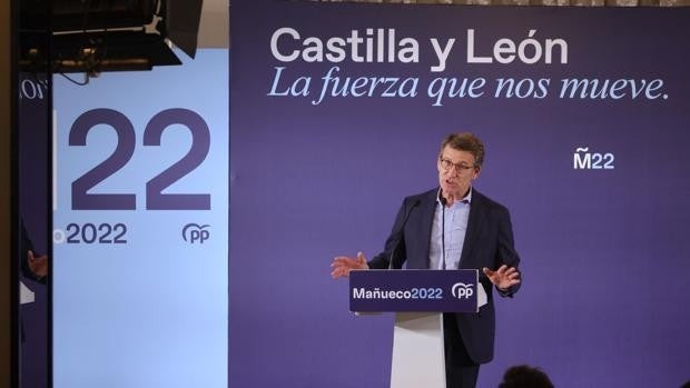 Feijóo, sobre Mañueco: «No hay político con más experiencia en Castilla y León»