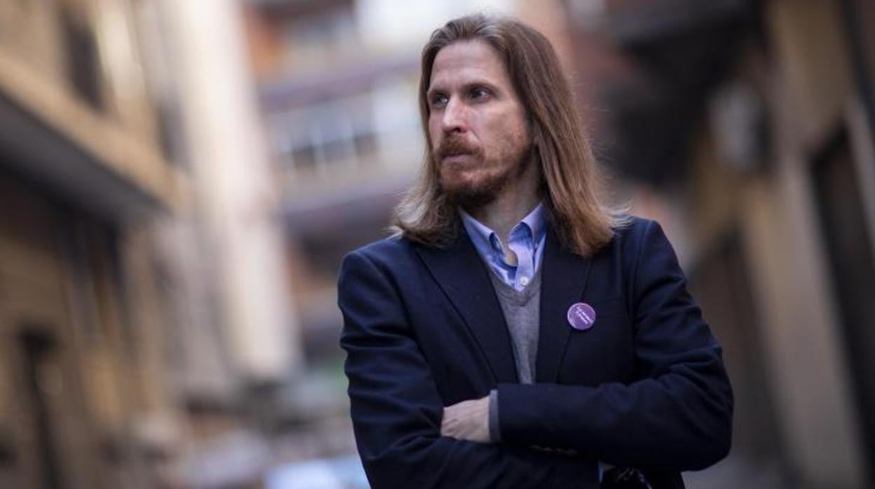 Pablo Fernández, candidato de Unidas Podemos en Castilla y León