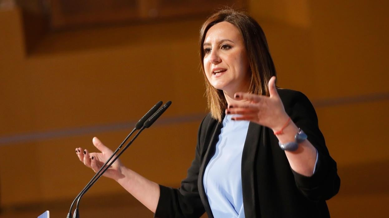 Imagen de archivo de la portavoz popular en el Ayuntamiento de Valencia, María José Catalá