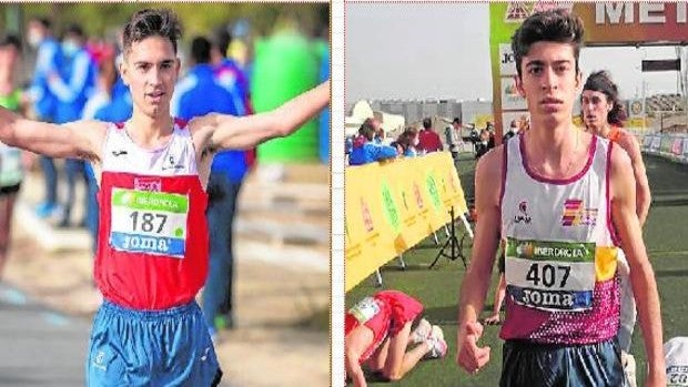 Pablo Pastor y Jaime Migallón, campeones de España de marcha y campo a través sub-20