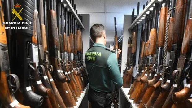 Última oportunidad para concurrir a las subastas de armas de la Guardia Civil