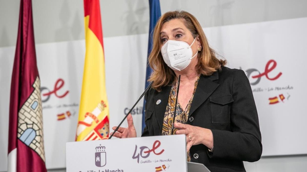 Rosa Ana Rodríguez, consejera de Educación, Cultura y Deportes de Castilla-La Mancha