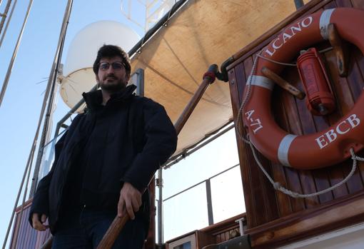 Gonzalo Jiménez Tapia, el civil de 24 años que contará en ABC su periplo en el Juan Sebastián Elcano