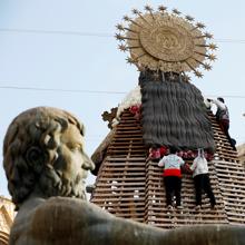 Ofrenda de las Fallas de Valencia