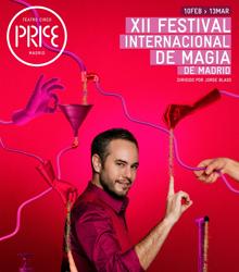 Cartel del festival de magia.