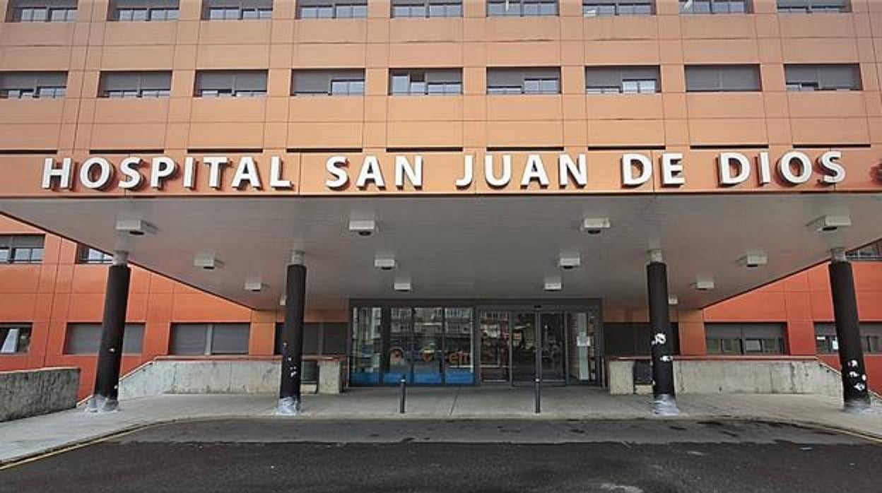 Fachada del hospital San Juan de Dios en León