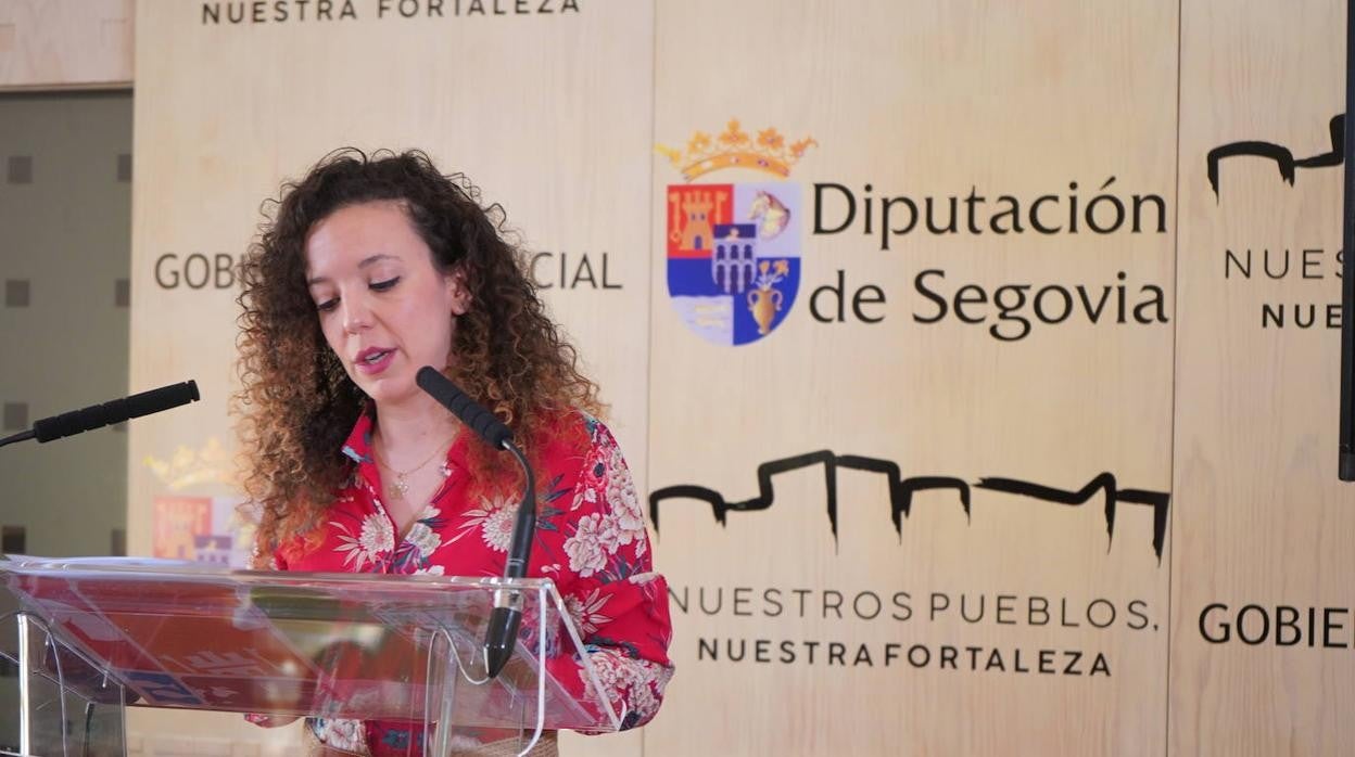 La diputada de Empleo, Promoción Provincial y Sostenibilidad, Noemí Otero