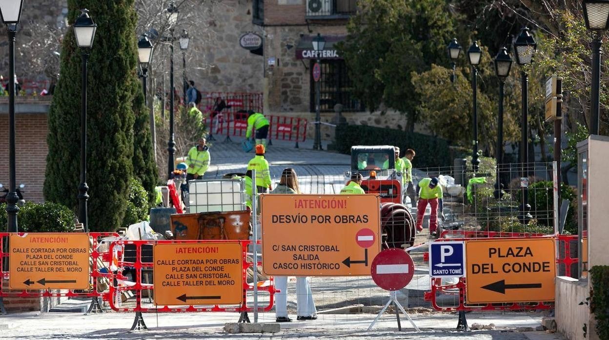 Comienza la tercera fase de las obras de la calle Reyes Católicos