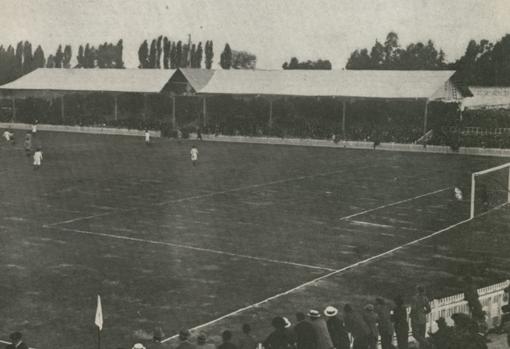 El primer campo de Chamartín, en 1925