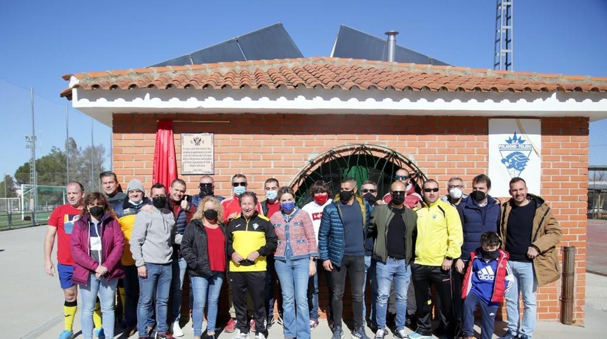 El acto se ha celebrado en el campo de fútbol del Polígono