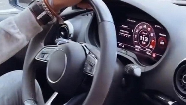 Un joven recorre a 113 km/h el paseo de la Castellana, lo graba y sube a Instagram y TikTok