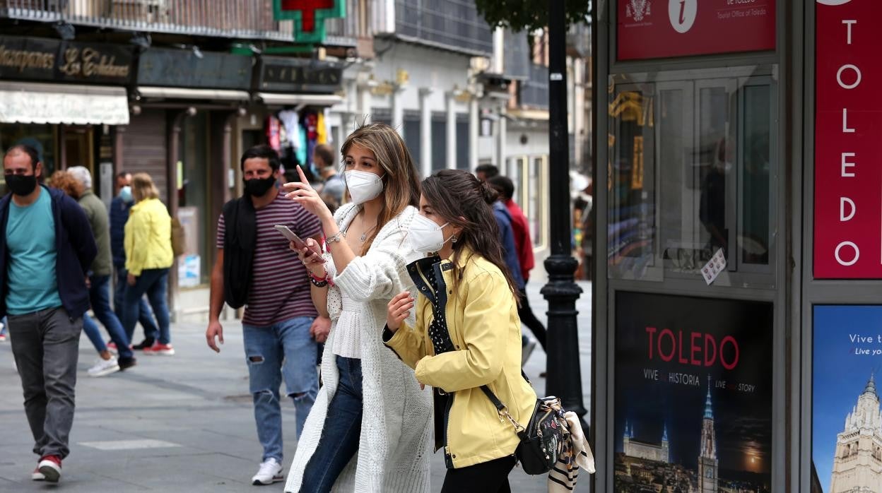 Turistas en el Casco Histórico