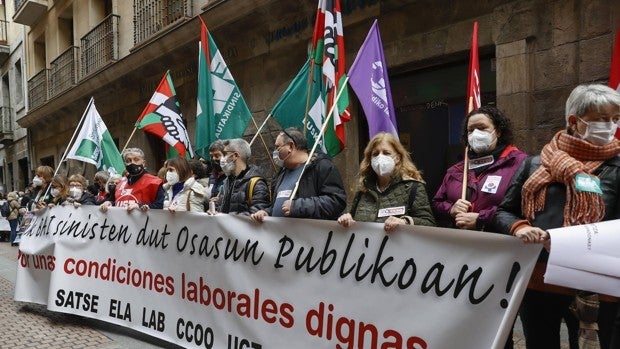 Normalidad en la primera jornada de huelga convocada en la sanidad vasca