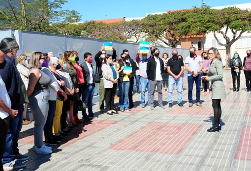 Acto de apoyo al pueblo ucraniano en Gran Canaria