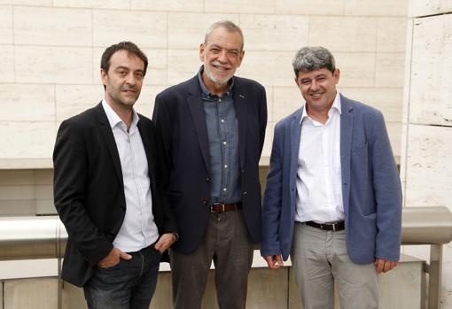 Jorge Díaz, Agustín Martínez y Antonio Mercero, los escritores detrás de Carmen Mola