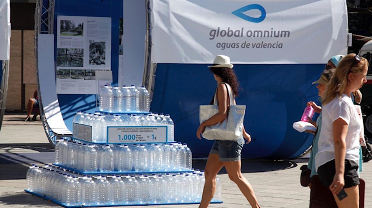 Imagen de archivo de un stand de Global Omnium