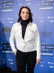 Luz Casal, durante la presentación del UMF 22