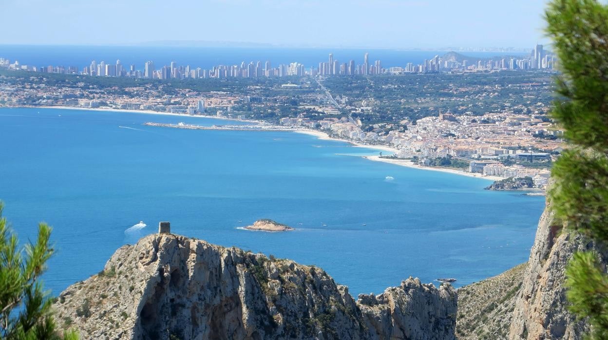 Panorámica de la localidad alicantina de Altea