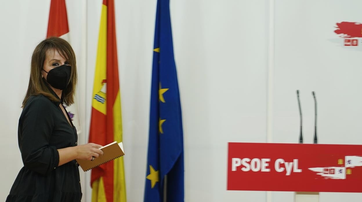 La secretaria de Igualdad del PSOE de Castilla y León, Patricia Gómez