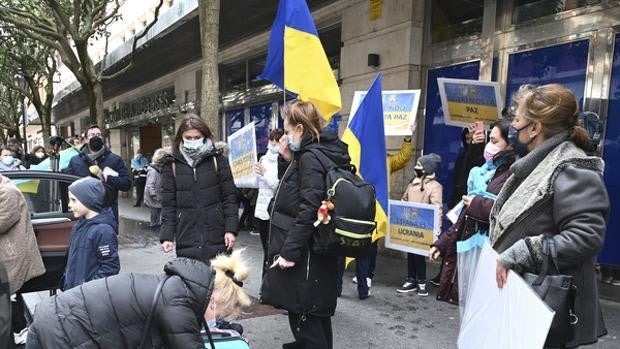 Llegan a Burgos los ocho ucranianos rescatados por los empresarios leoneses que viajaron a Polonia