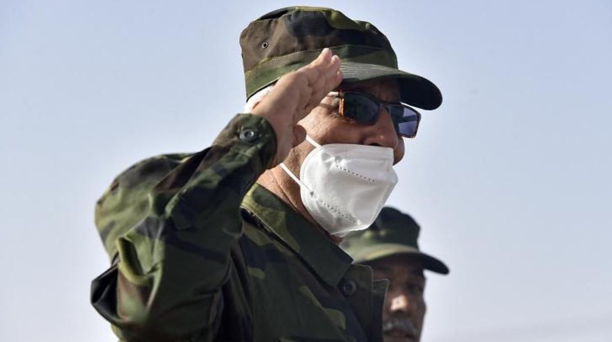 El saharaui Brahim Gali, líder del Frente Polisario, enemigo de Marruecos